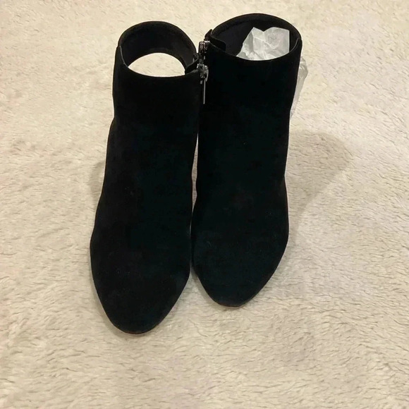 Pelle Moda Black Suede Booties - Picture 3 of 7